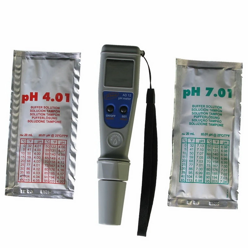 Misuratore Di PH E Temperatura Adwa AD-12resistente All´acqua - immagine 2