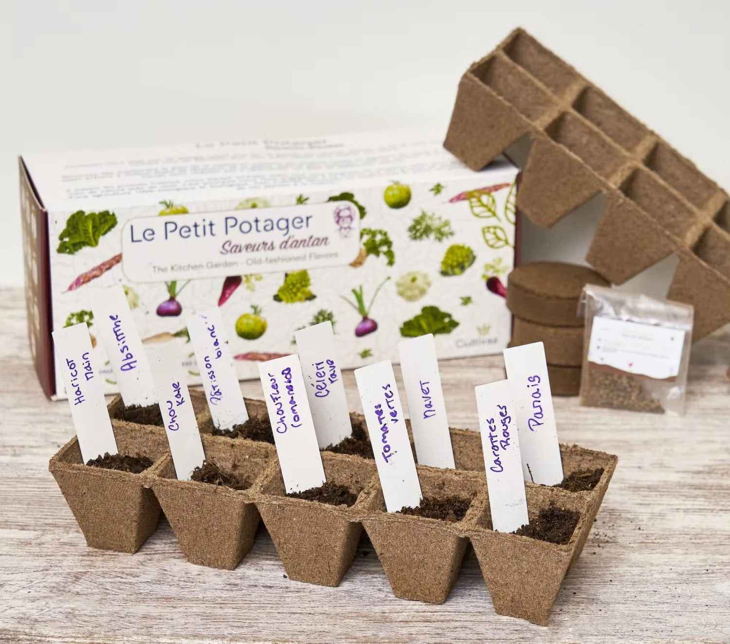 Set Di Coltivazione Verdure Bio - Sapori Antichi - immagine 2