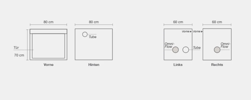 HOMEbox Ambient R80S - 80 X 60 X 70 Cm - immagine 5