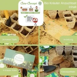 Set Bio Per Coltivazione - Erbe Aromatiche