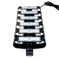 Lucilu Shuttle 6 LED Lampada 240 W Dimmerabile Argento