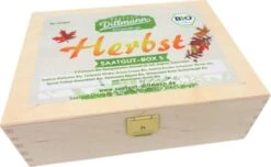 Box Di Semi Autunnali Bio - S, Box Di Legno